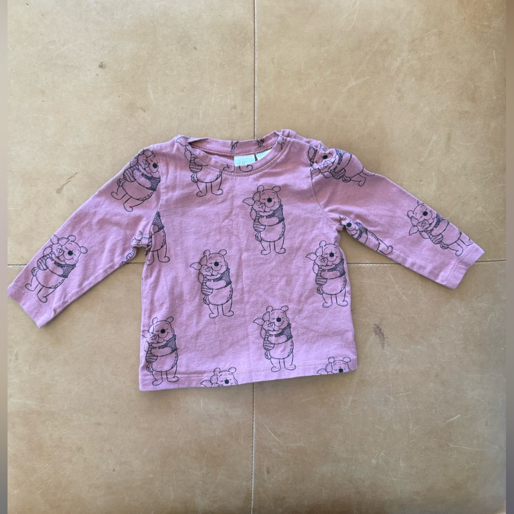 H&M Winnie the Pooh Top 6M